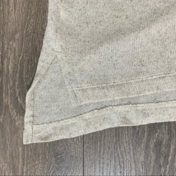 Revolve LNA Cabo Tank Top V-neck Side Slit Scour Taupe Knit V-neck Size Small - Picture 7 of 14